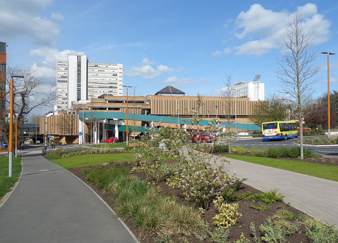 Buildings in Bracknell town centre