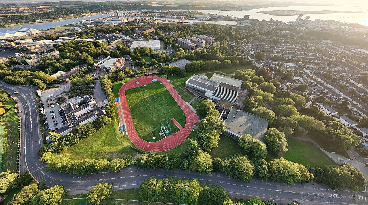 Brompton Road and Medway Park in Gillingham, Kent