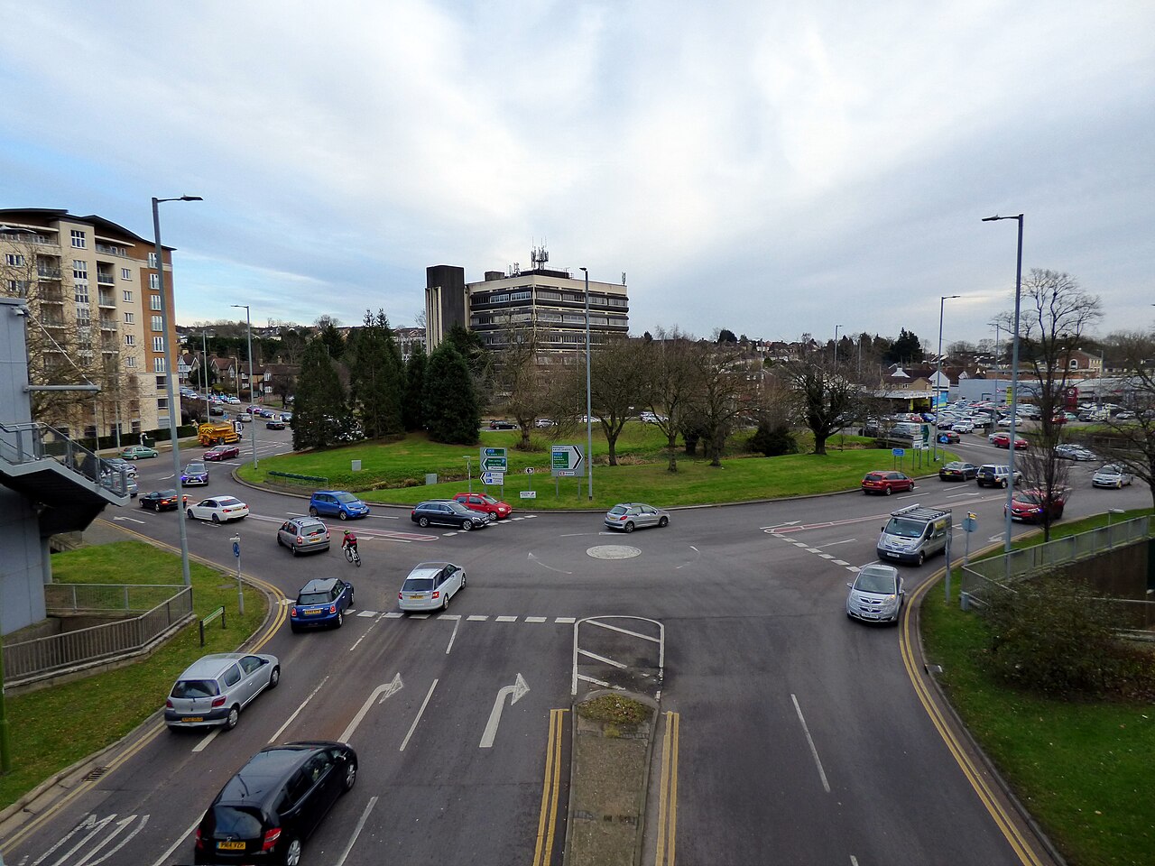 Plough Roundabout in Hemel Hempstead