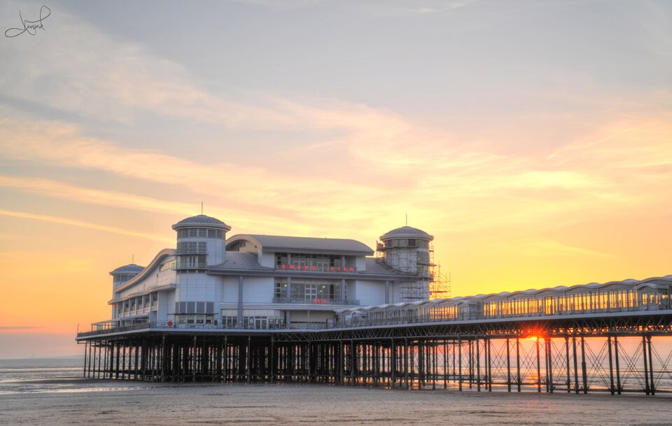 Grand Pier in Weston-super-Mare